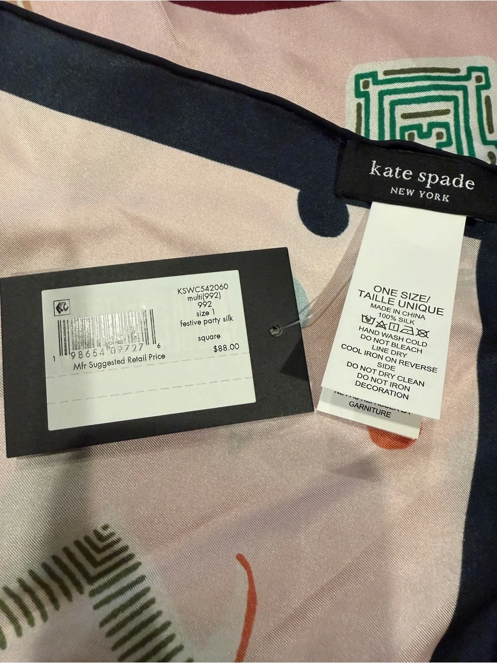 kate spade lightweight silk